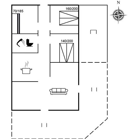 펜션 Onni - 1km From The Sea By Interhome *